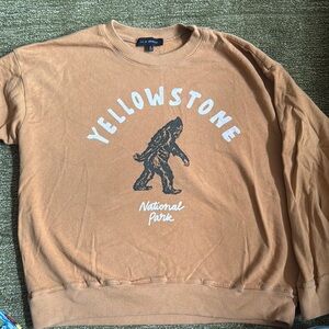 Yellowstone National Park sweatshirt